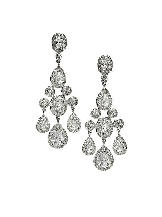 crystal chandelier earrings